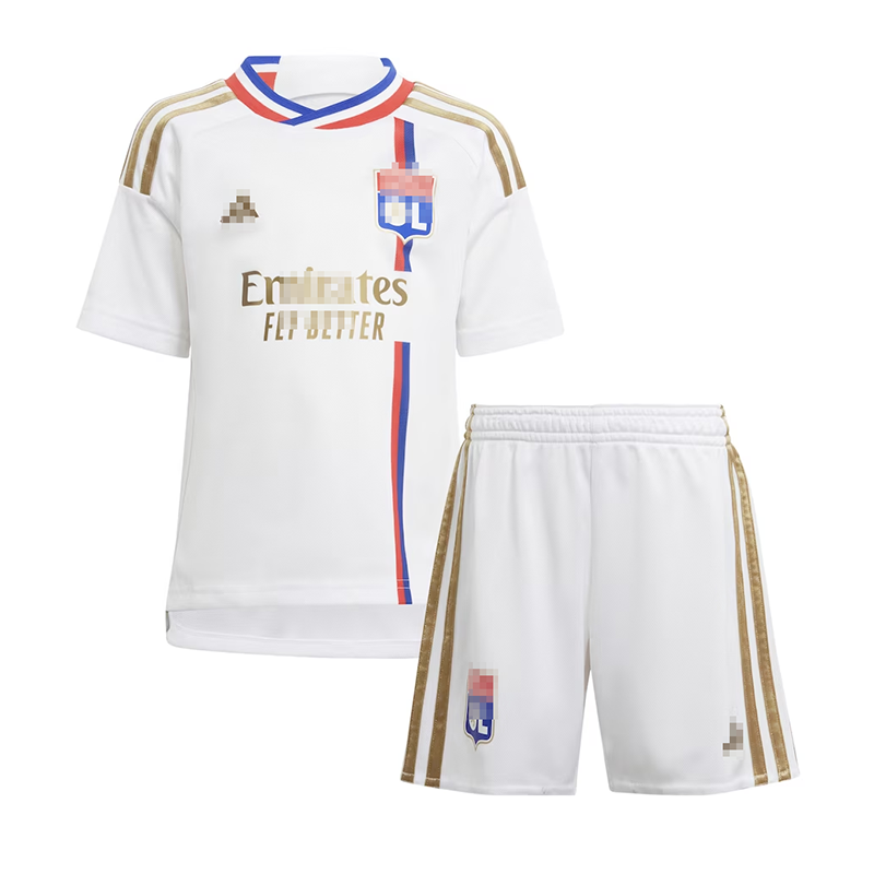 Camiseta Olympique De Lyon 2023/2024 Home Niño Kit